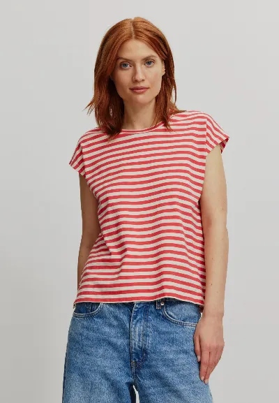 recolution T-Shirt Zinnia Stripes