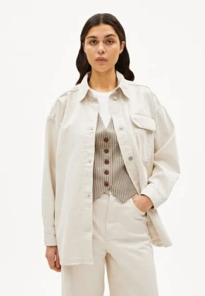 ARMEDANGELS ARMEDANGELS TAALE Damen Overshirt aus recycelter Baumwolle