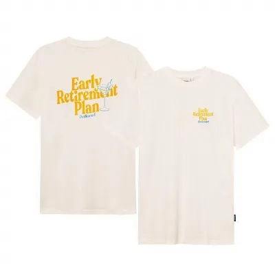 Dedicated DEDICATED T-Shirt Stockholm - Retirement Plan - aus Bio-Baumwolle