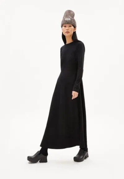 ARMEDANGELS ARMEDANGELS AZURAA SOL - Damen Jerseykleid  Slim Fit aus Bio-Baumwoll Mix