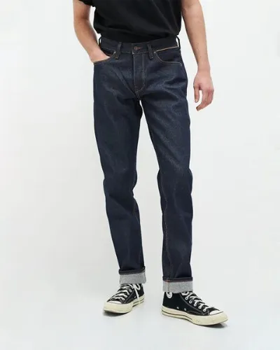 Kuyichi Kuyichi Jim Regular Slim Tapered - orange selvedge-
