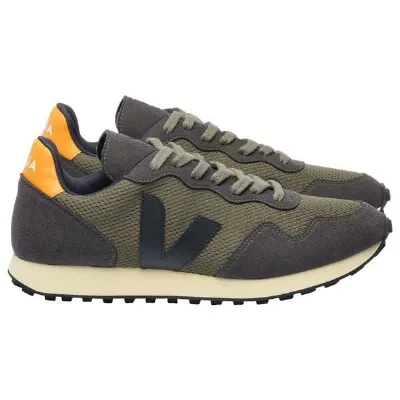 Veja Veja Vegane Herren-Sneaker SDU Alveomesh Kaki Black Ouro