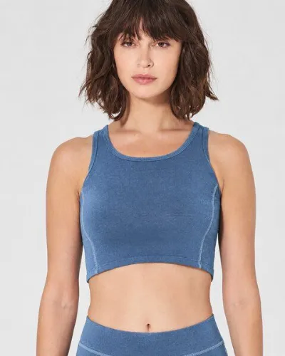 HempAge Hempage Damen Yoga Top Hanf/Bio-Baumwolle