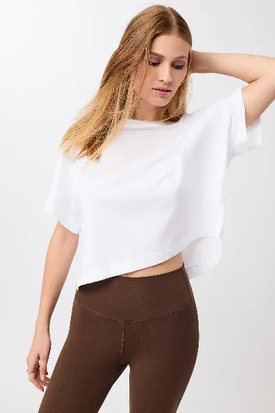 mandala MANDALA Damen vegan T-Shirt Boxy