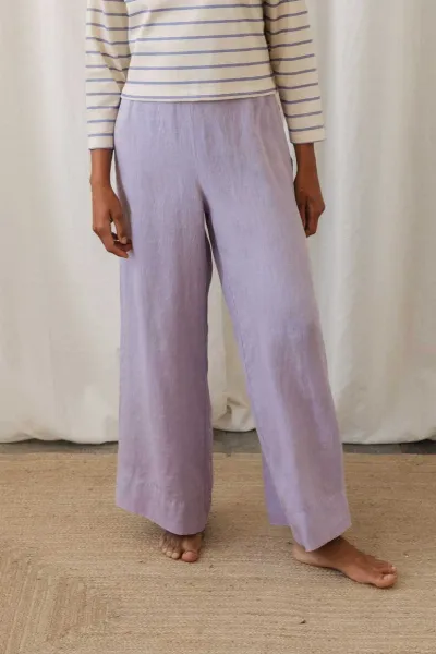 TWOTHIRDS TWOTHIRDS Damen vegan Hose Varmdo Hellviolett