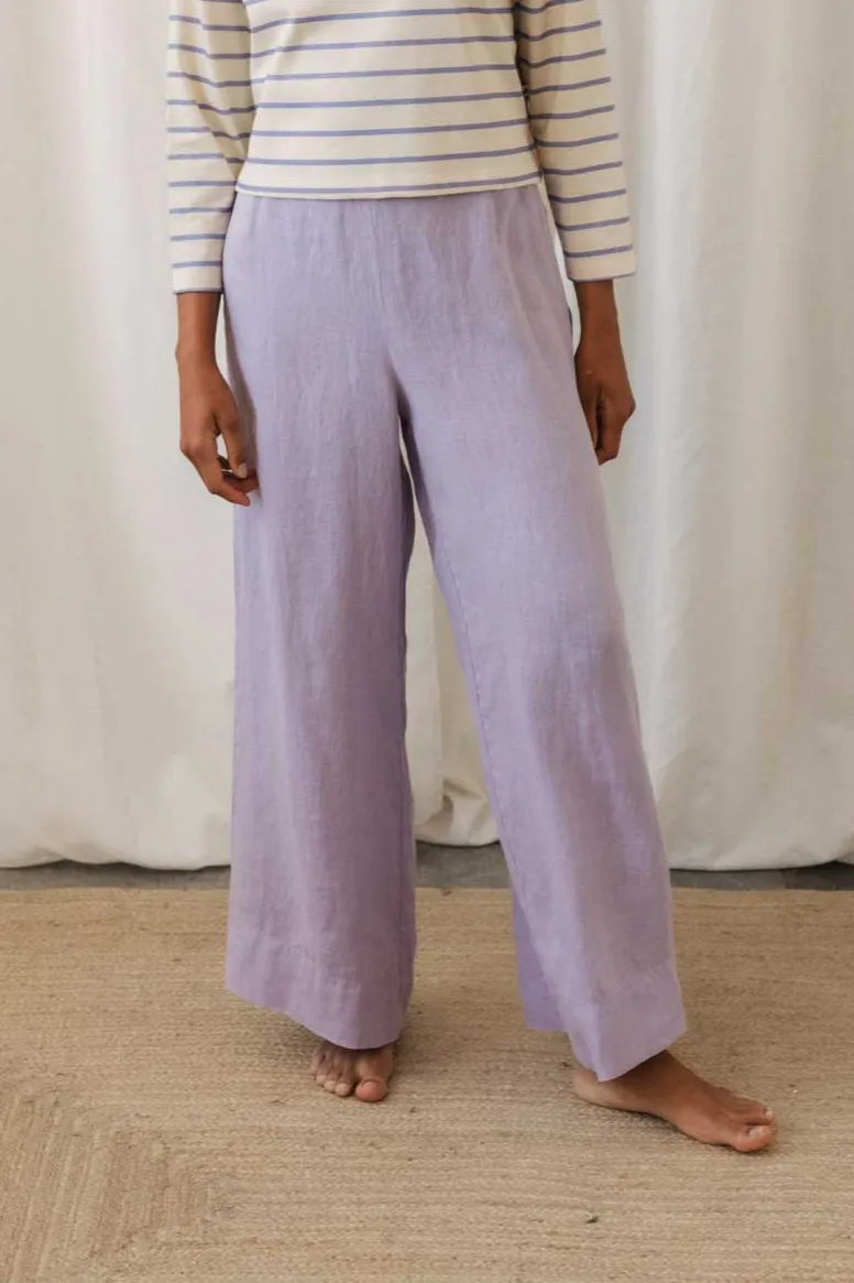 TWOTHIRDS TWOTHIRDS Damen vegan Hose Varmdo Hellviolett