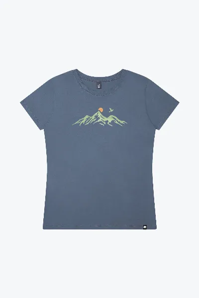 GREEN SHIRTS Mountain Gaze Women Frauen Bambus T-Shirt