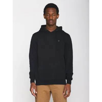 KnowledgeCotton Apparel KnowledgeCotton Apparel Kapuzenpullover - ARVID basic hood badge sweat - aus Bio-Baumwolle