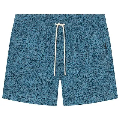 Dedicated DEDICATED Bade-Shorts Birka Paisley Leaf