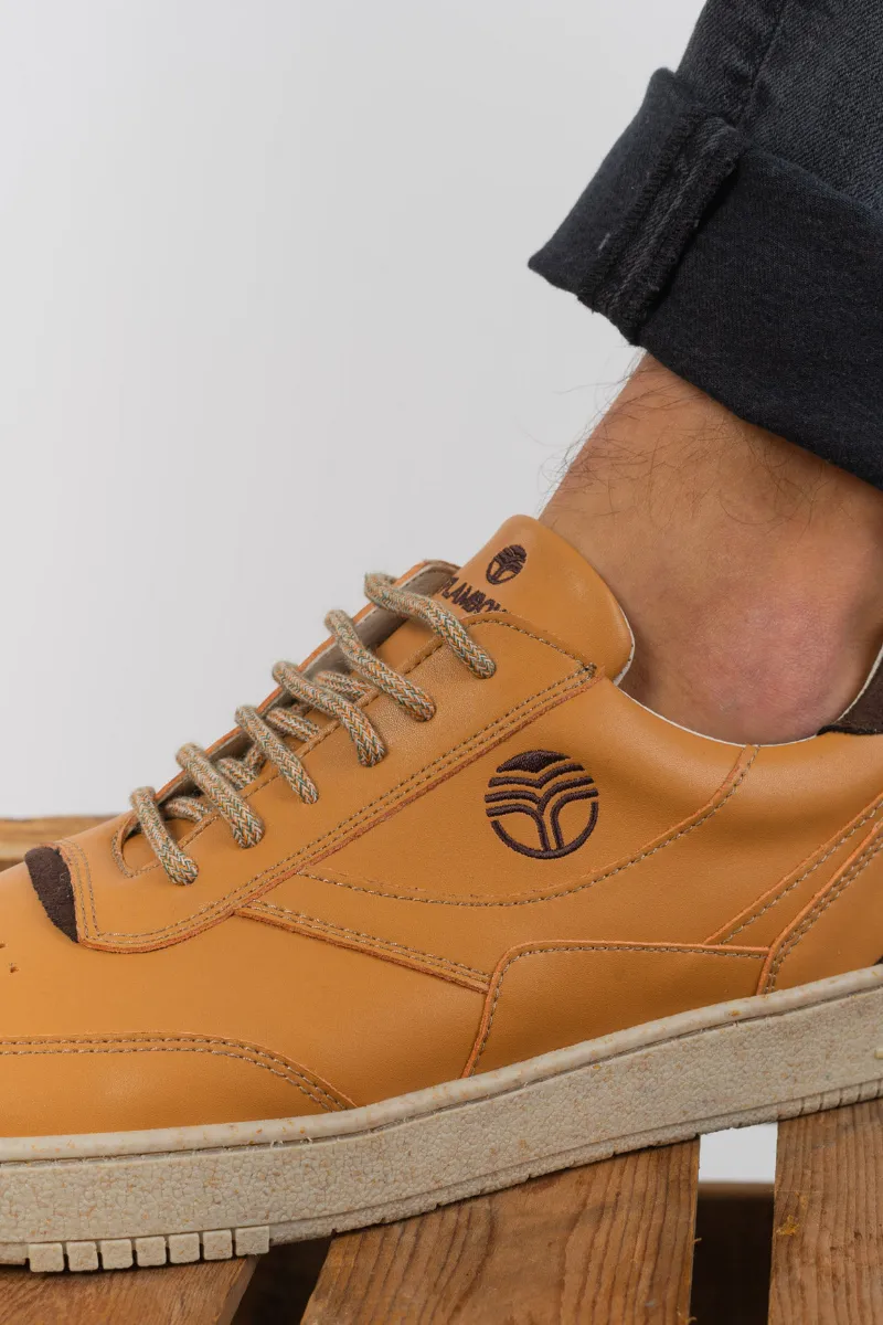 BeFlamboyant Caramel Schuhe aus recyceltem Polyester