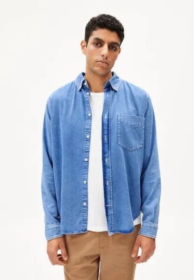 ARMEDANGELS ARMEDANGELS GAVRAA DENIM SHIRT Herren Jeanshemd aus Bio-Baumwoll Mix