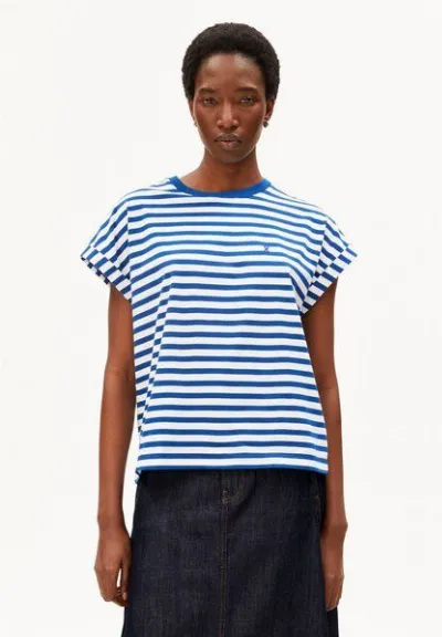 ARMEDANGELS ARMEDANGELS IDAARA STRIPE Damen Bio-Baumwoll Mix