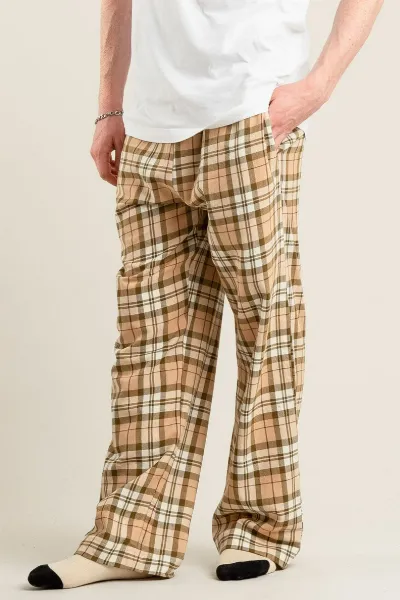 KOMODO KOMODO Herren vegan Pyjamahose Jim Jam Sand