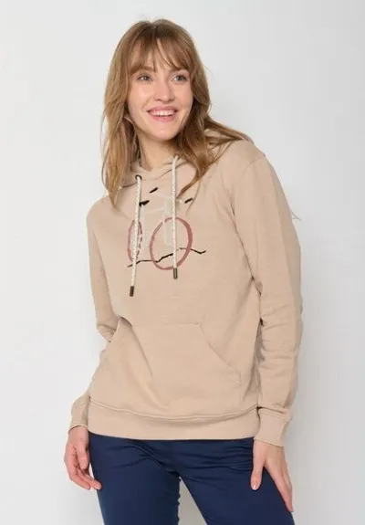 GreenBomb GREENBOMB Bike Brush Chipper - Bequemer Hoodie aus Bio-Baumwolle / hochwertiger Print / GOTS / Fair & Vegan