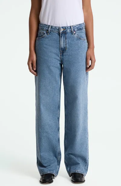 Kings Of Indigo Kings of Indigo Damen vegan Jeans Joan Cindy Mid Washed Blau