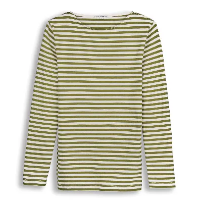 Living Crafts LIVING CRAFTS - Damen Langarm-Shirt - Gestreift