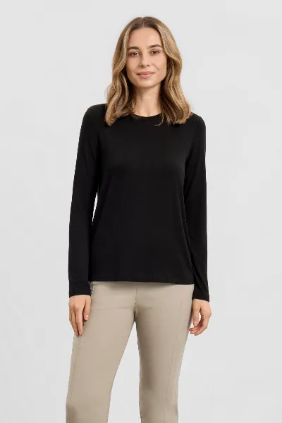 LAURIE LAURIE Damen vegan T-Shirt Amanda Langärmelig