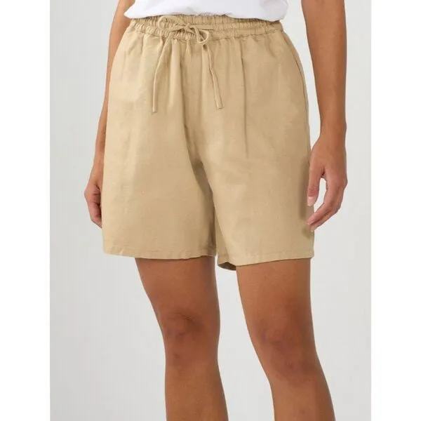KnowledgeCotton Apparel KnowledgeCotton Apparel Shorts aus Bio-Baumwolle und Bio-Leinen