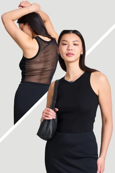 JAN 'N JUNE Top Holmen Schwarz