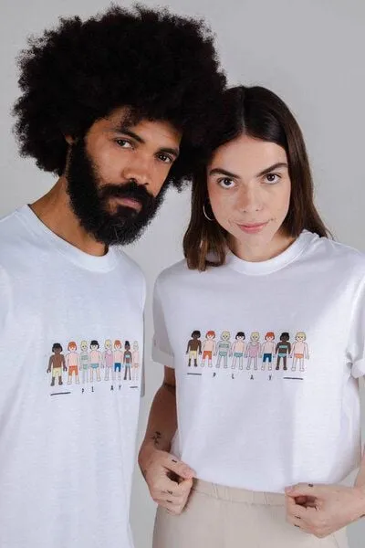 Brava Fabrics Brava Fabrics T-Shirt Unisex - Playmobil Play T-Shirt - aus Bio-Baumwolle