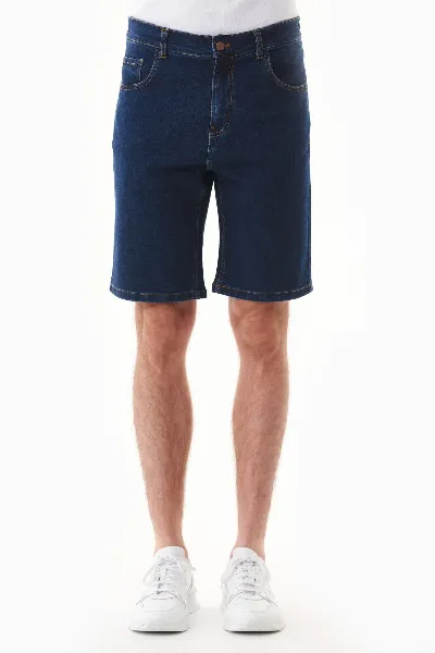 ORGANICATION ORGANICATION Herren vegan Denim Shorts Mid Blue