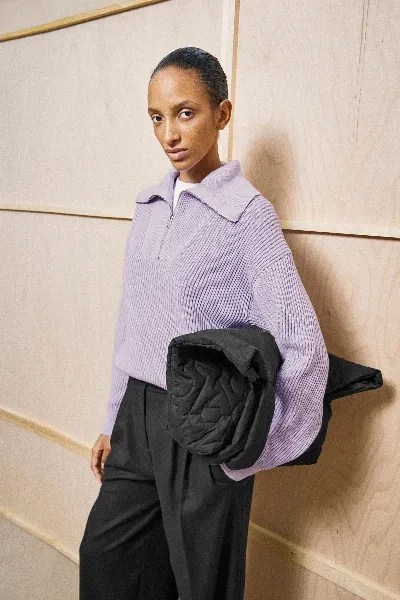 ARMEDANGELS Strickpullover Vanis&eacute; Rib Troyer