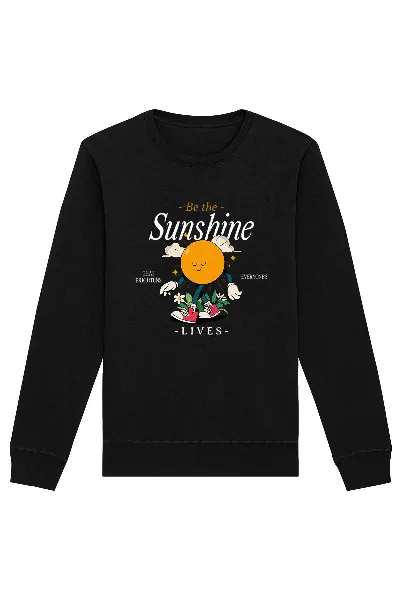 Oat Milk Club Oat Milk Club Damen vegan Sweatshirt Be The Sunshine