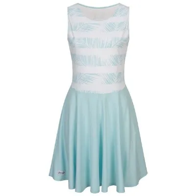 Lexi&Bö Lexi&Bö Striped Palm Leaves – Sommerkleid für Damen