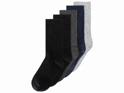 MELA MELA Bio-Socken 'Basic' 5 Paar, mix dark classics,