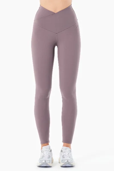 ORGANICATION ORGANICATION Damen vegan Leggings Hohe Taille Libby Dirty Lilac