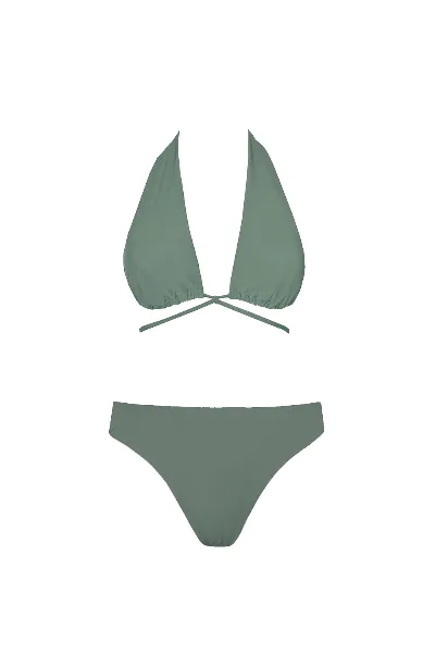 Anekdot Anekdot Damen vegan Bikiniset Vielseitig + Skyline Slim Salbei