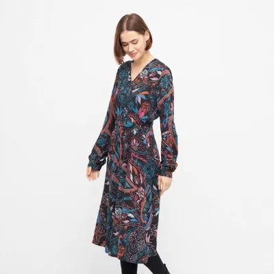 WiDDA berlin WiDDA berlin Midikleid mit Paisley Muster aus ECOVERO