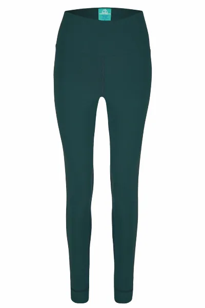 nice to meet me nice to meet me Damen vegan Leggings Essential Tannengrün
