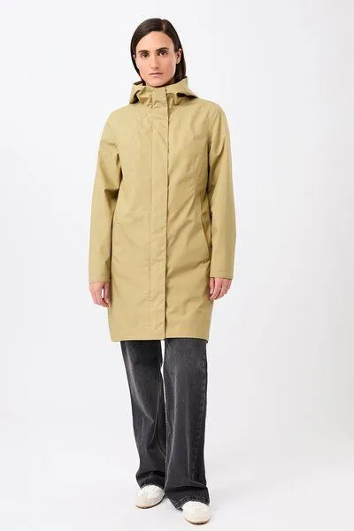 LangerChen LangerChen Schmaler Regenparka mit verdecktem Reissverschluß