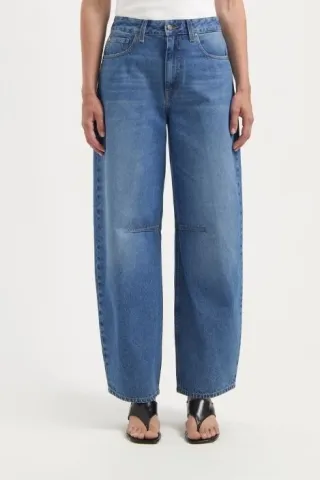 MUD Jeans MUD Jeans Damen vegan Jeans Demi High Balloon Medium Aged