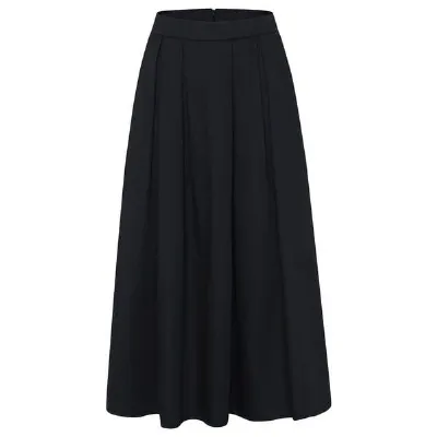 KnowledgeCotton Apparel KnowledgeCotton Apparel Midi-Rock Pleated