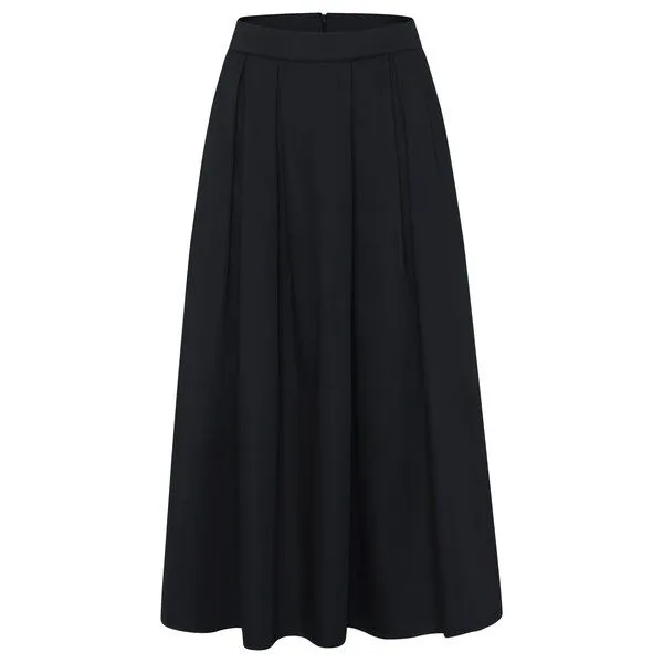 KnowledgeCotton Apparel KnowledgeCotton Apparel Midi-Rock Pleated
