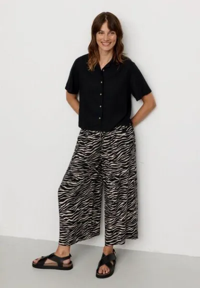 recolution Damen Hose aus LENZING ECOVERO Viskose - SEQUOIA ZEBRA - recolution