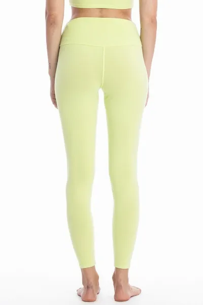 RAVENS VIEW IBIZA RAVENS VIEW IBIZA Damen vegan Legging Yoga Plus Limonen