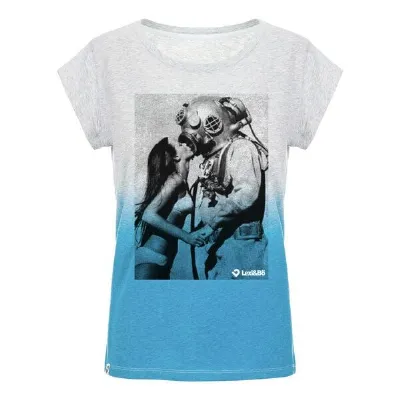 Lexi&Bö Lexi&Bö Vintage Diver Damen Dip Dye T-Shirt