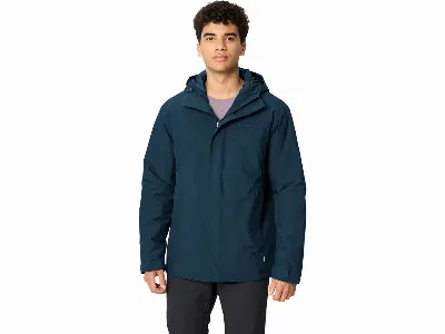 Vaude VAUDE Herren-Winter-Regenjacke Rosemoor II, weitenregulierbare Kapuze, dark sea,