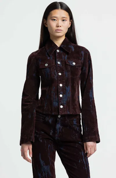 Kings Of Indigo Kings of Indigo Damen vegan Jacke Iwashiro Fudge Flock