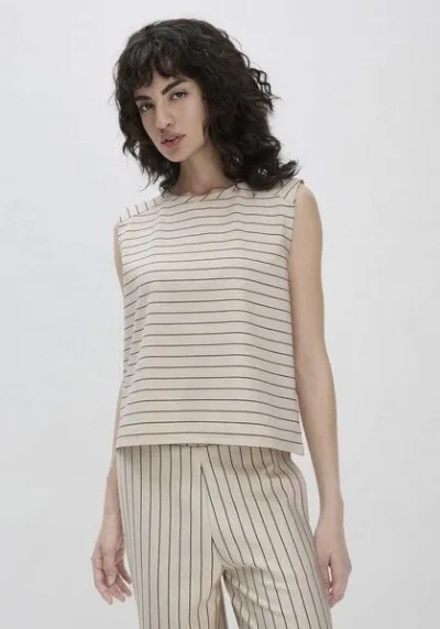 hessnatur hessnatur Streifen Jersey Top Relaxed aus weicher Bio-Baumwolle