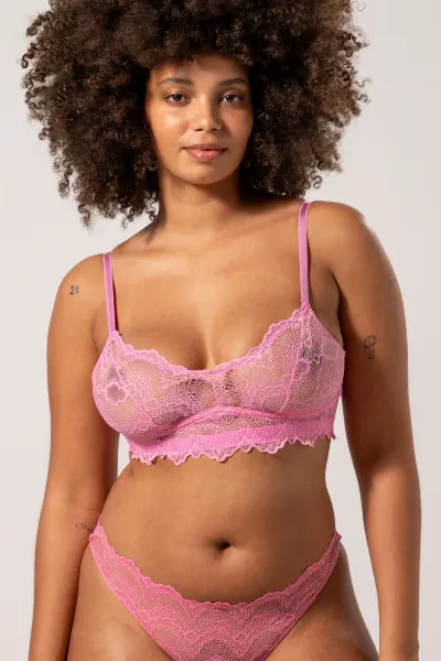 Understatement Understatement Damen vegan Balconette Candy Pink