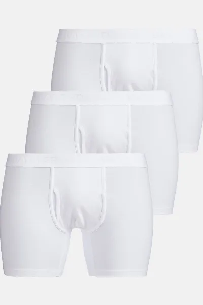 VATTER VATTER Herren vegan Boxershorts Claus WeiÃŸ 3er-Pack