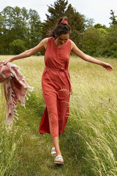 Widda Widda Damen vegan Kleid Vani Terra