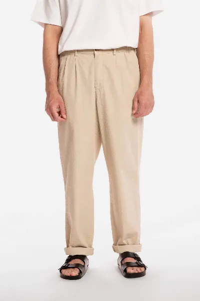MATONA MATONA Herren vegan Hose Seersucker Sand