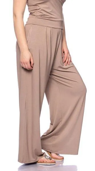 Ingoria Ingoria RIYA Palazzo-Hose mit Komfortbund und Taschen