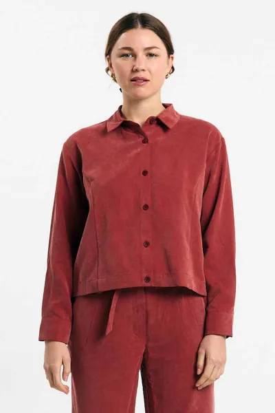 SUITE13LAB SUITE13LAB Damen vegan Shirt Lisboa Brick