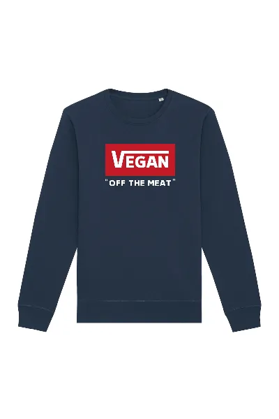 Oat Milk Club Oat Milk Club Damen vegan Sweatshirt Off The Meat Navy